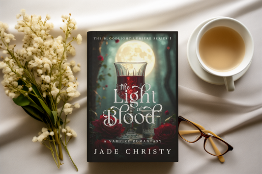 The Light of Blood Publishes Today; a New Vampire Romantasy by Jade Christy