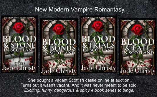 Blood & Stone in Scotland starts the new Vampire Romantasy series