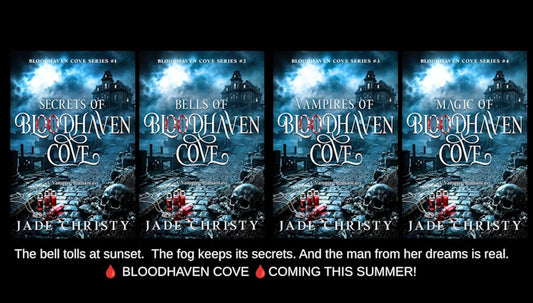 Secrets at Bloodhaven Cove, a new Vampire Romantasy from Jade Christy