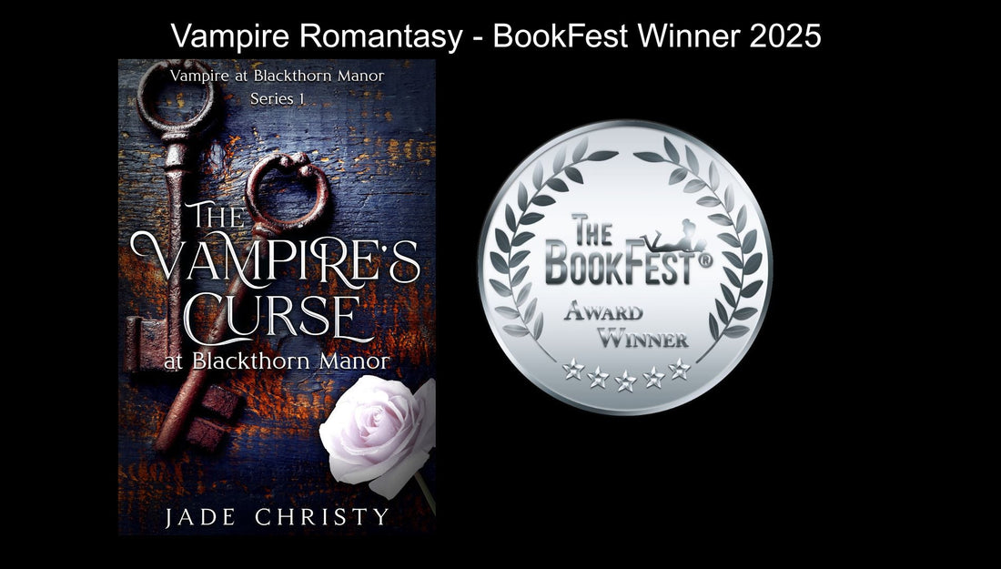The Vampire's Curse at Blackthorn Manor Wins a BOOKFEST AWARD