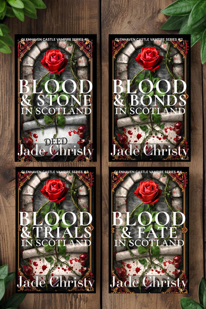 Blood & Stone in Scotland, Book 1 in Glenhaven Vampire Series