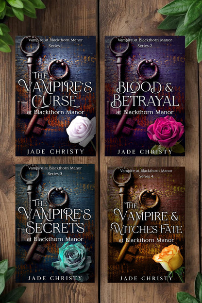 BOOK SERIES BUNDLE: The Vampire at Blackthorn Manor (4 book bundle)