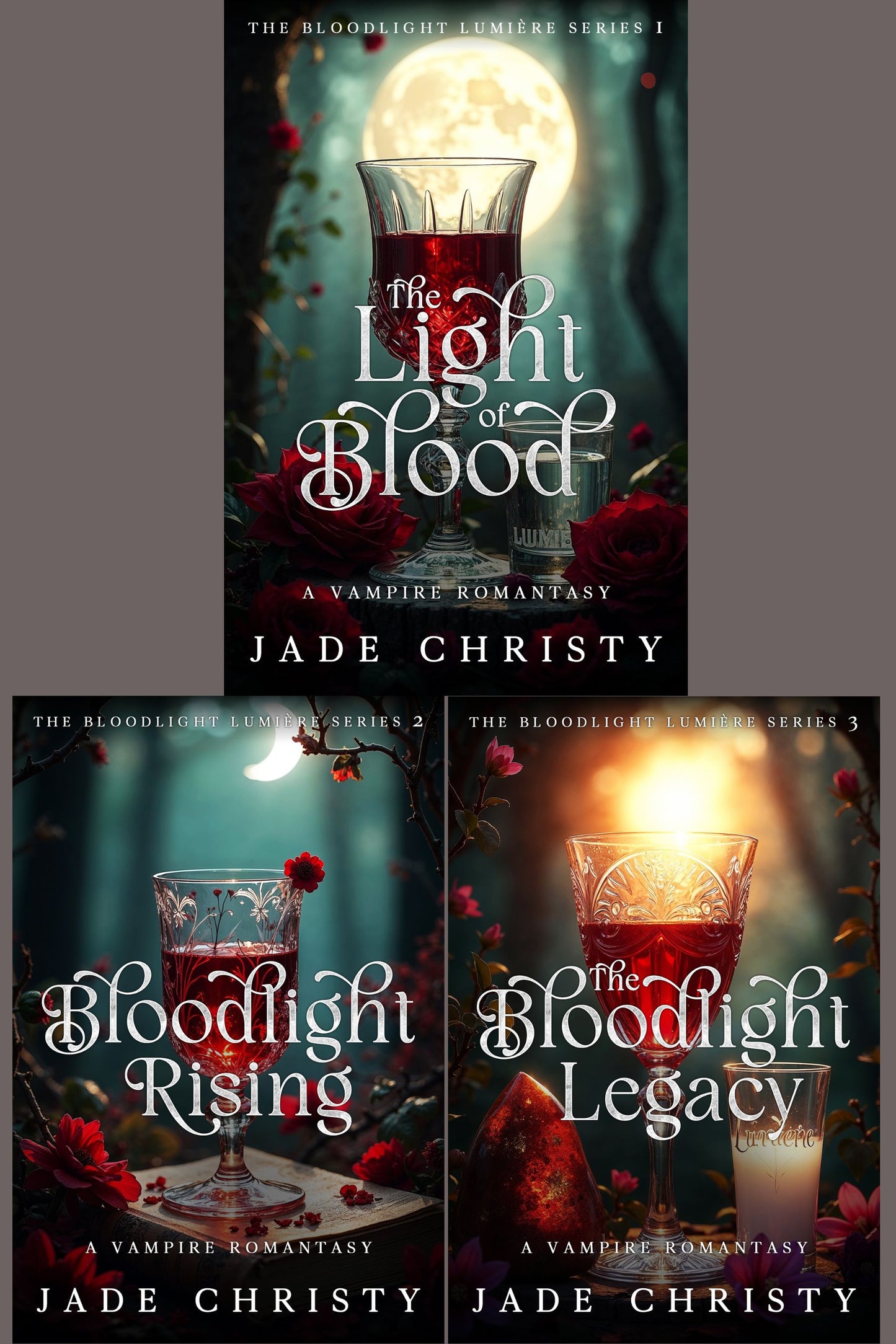 BOOK SERIES BUNDLE: The Bloodlight Lumiere Series (3 book bundle)